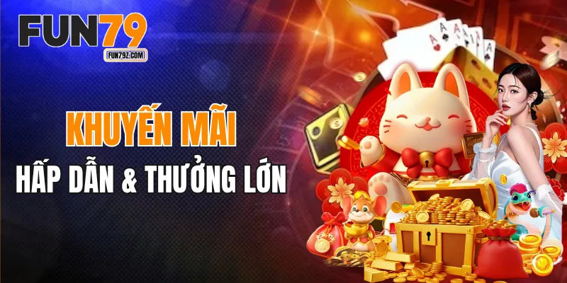 Khuyến mãi FUN79 hấp dẫn với thưởng lớn